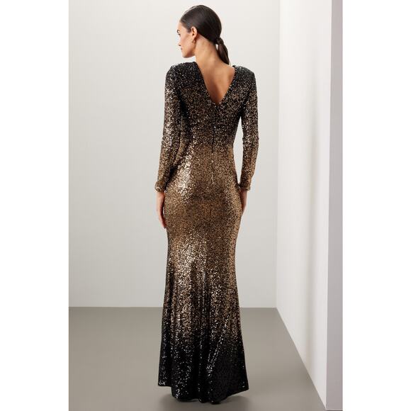 Dress The Population Kiera Sequin Column Gown - Picture 4 of 8